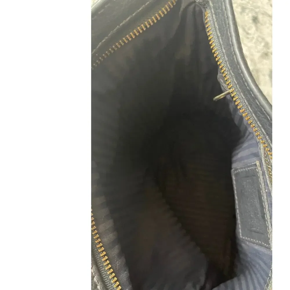 Y2K Coach Sonoma 4907 Vintage Bucket bag Black 90s Pebbled Leather Boho Cottage